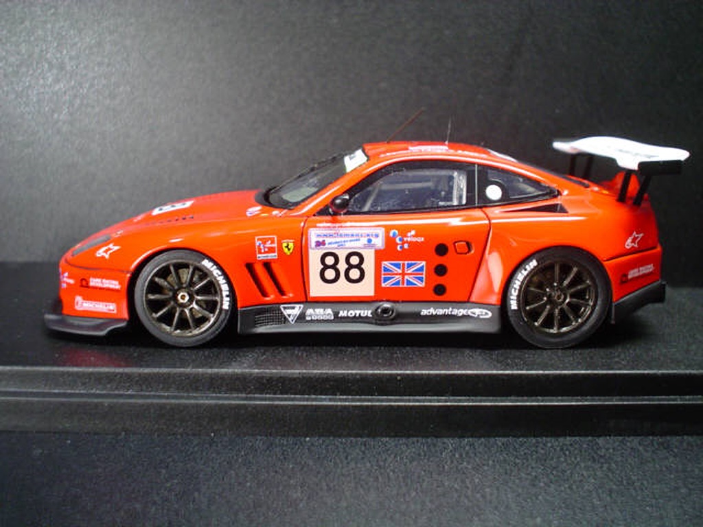 BBR フェラーリ550 マラネロ Prodrive 2002 ルマン 素人制作 BBR フェラーリ550 マラネロ Prodrive 2002 ルマン 素人作成