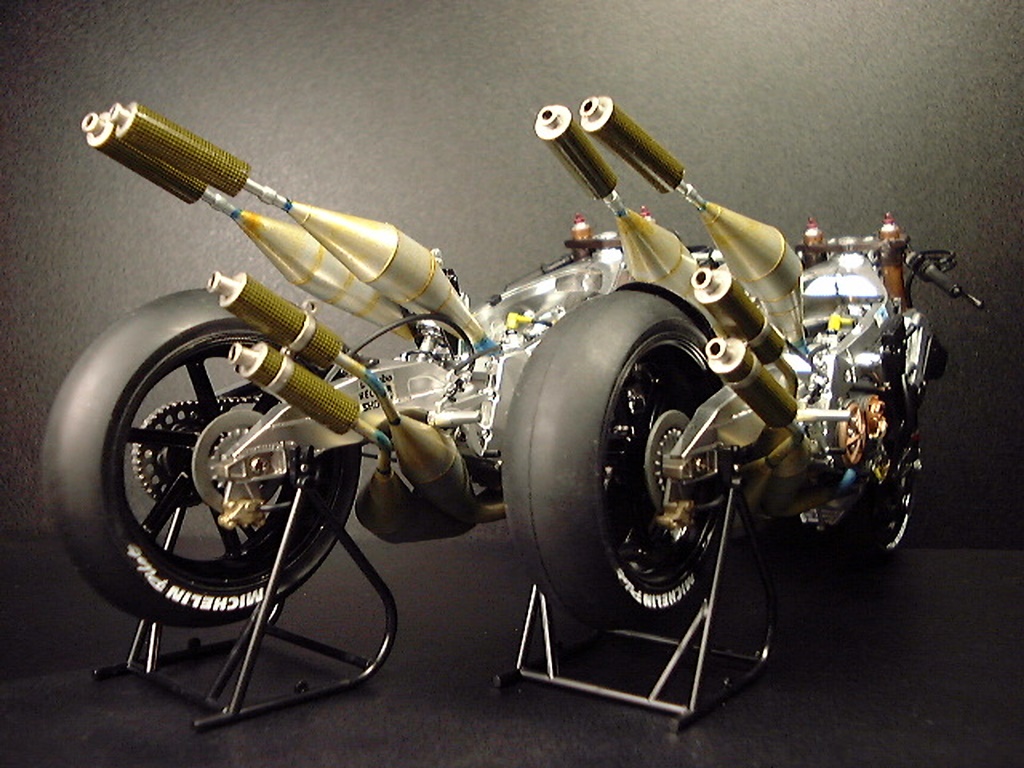 オートバイ・バイク Honda Pons NSR500'01 タミヤ 1/12 オートバイシリーズ ホンダ ポンス NSR500 '01 | タミヤ